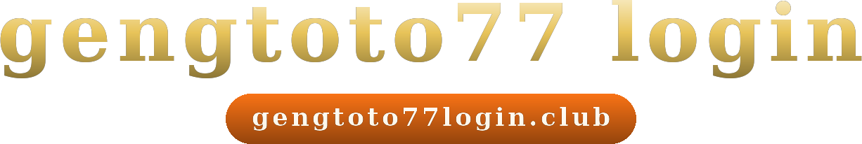 gengtoto77 login logo